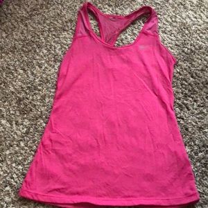 Pink Nike workout top